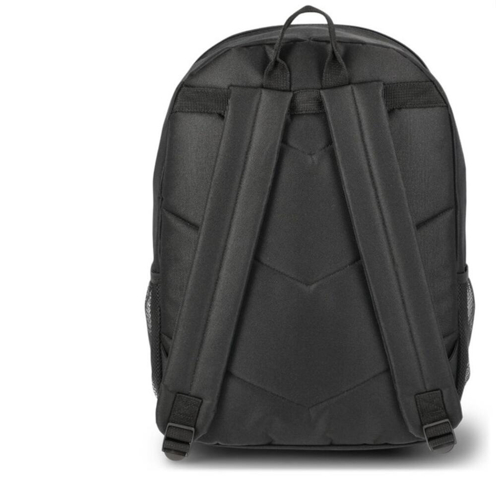 Wonder Nation Kids Unisex 17" Backpack, Solid Black - Picture 2 of 6